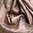 Seidenschal Paisley-Muster Hellbraun 35cm