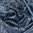 Seidenschal Paisley-Muster Blautöne,Grau,Schwarz 35cm -edel!