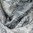 Seidenschal Paisley-Muster hellgrau 55 cm