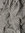 Schal Babywool Klee-Muster grau-ecru