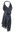 Schal Babywool Klee-Muster marine-grau
