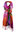 Seidenschal Karo-Muster Colours 71 cm