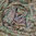 Seidenschal Paisley-Muster Pastell Grün Rosa 35cm