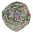 Seidenschal Paisley-Muster Pastell Grün Rosa 35cm