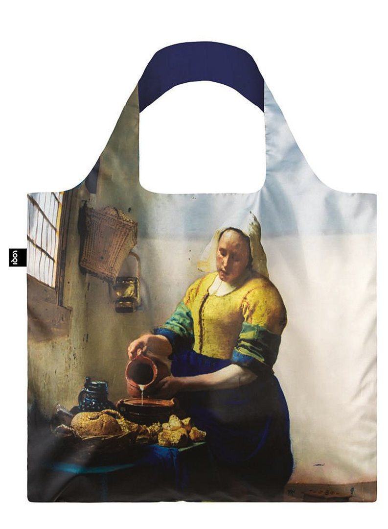 Shopper Kunst-Kollektion Vermeer "Milchmädchen" - zwei Seiten