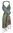 Seidenschal Paisley-Muster sanftes dunkles Grün 35cm