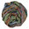 Seidenschal Paisley-Muster sanftes dunkles Grün 35cm